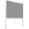 Raam En Deurhorren-tectake Insectenwerend rolgordijn - 90 x 160 cm - Wit