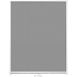 Raam En Deurhorren-tectake Insectenwerend rolgordijn - 90 x 160 cm - Wit