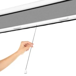 Raam En Deurhorren-tectake Insectenwerend rolgordijn - 90 x 160 cm - Wit