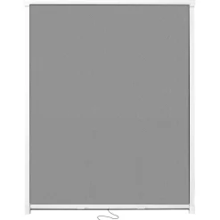 Raam En Deurhorren-tectake Insectenwerend rolgordijn - 110 x 160 cm - Wit