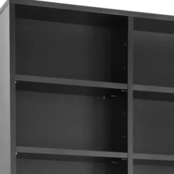 tectake Kast Christel 180x102x23,5cm, Zwart