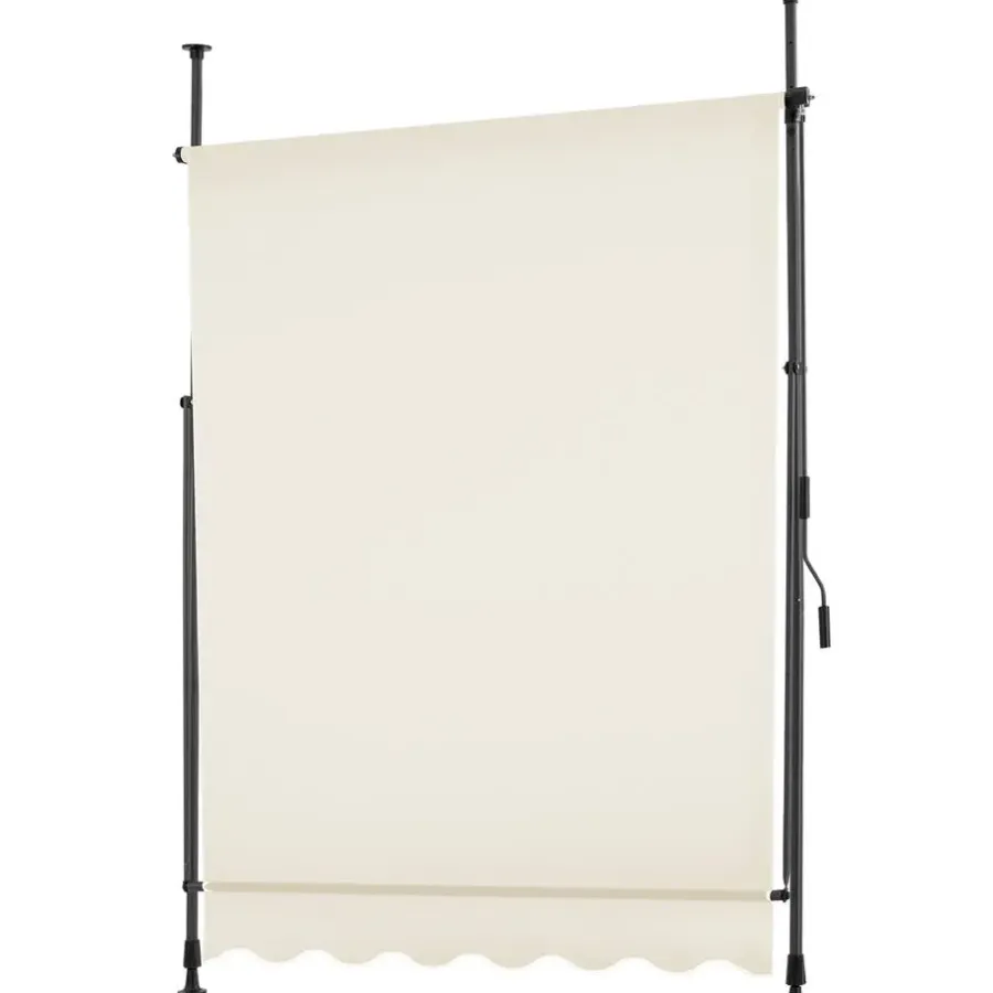 tectake Klemluifel met zwengel, in hoogte verstelbaar, Beige