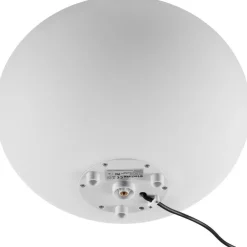 tectake Kogellamp Luminous Eye, LED, met afstandsbediening, Wit