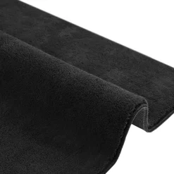 Vloerkleden-tectake ® Kortpolig vloerkleed Soft Zone 160 x 230 cm - Zwart
