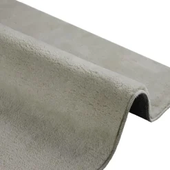 Vloerkleden-tectake ® Kortpolig vloerkleed Soft Zone 60 x 110 cm - Zandkleur