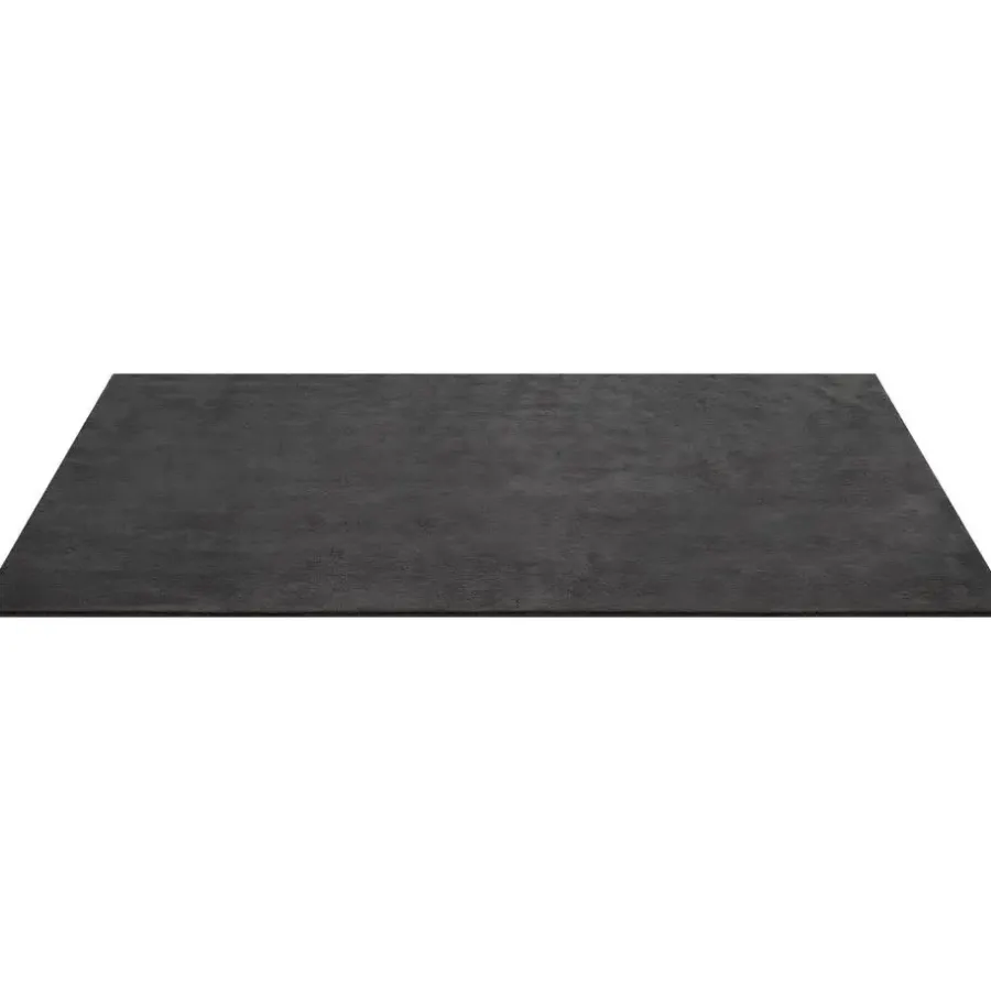 tectake ® Kortpolig vloerkleed Soft Zone 160 x 230 cm - Antraciet