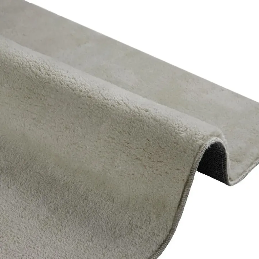 tectake ® Kortpolig vloerkleed Soft Zone 200 x 290 cm - Zandkleur