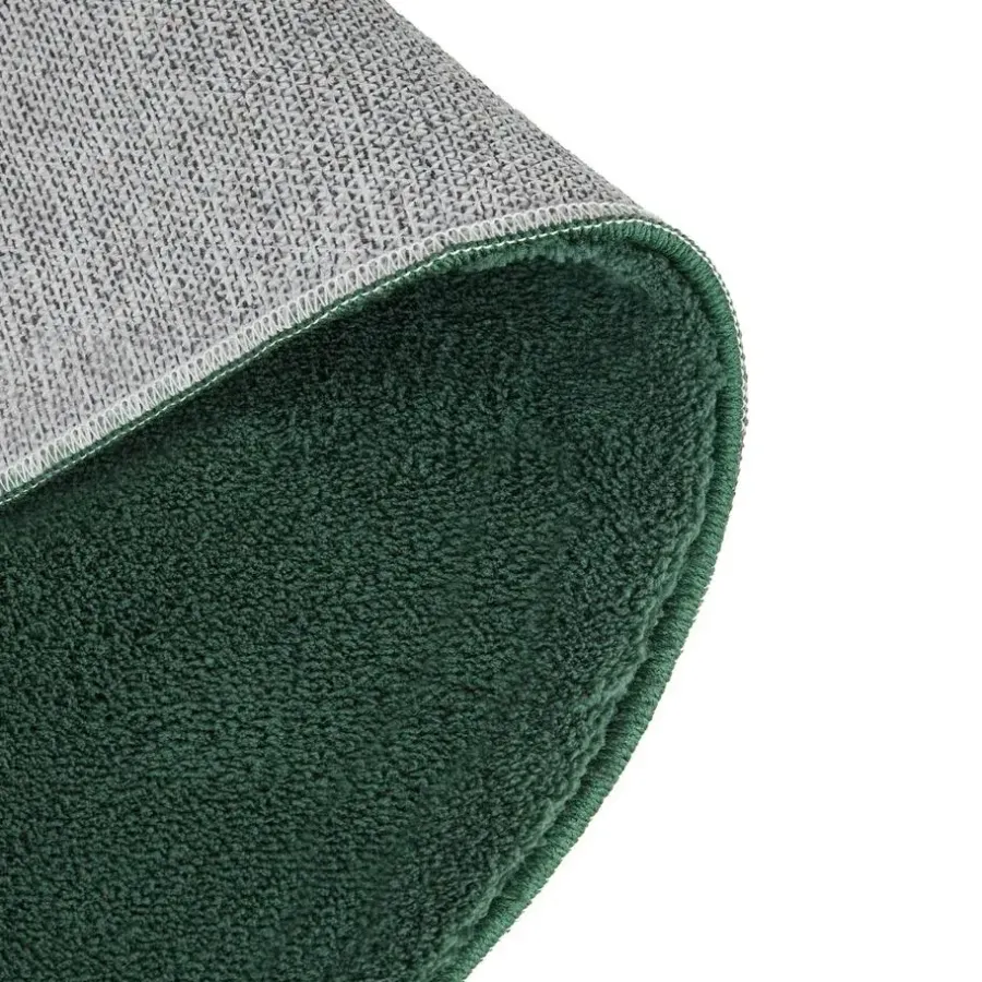 Vloerkleden|Ronde Vloerkleden-tectake ® Kortpolig vloerkleed Soft Zone Ø 120 cm - Groen