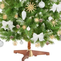 Kerstbomen-tectake Kunstkerstboom Blitzen, 180 cm, spuitgietnaalden, Groen