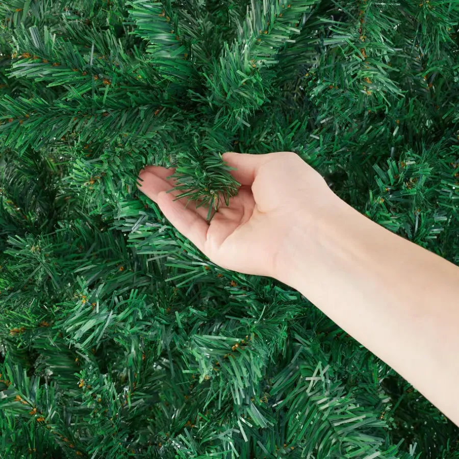 tectake Kunstkerstboom Dasher, natuurgetrouwe uitstraling, Groen