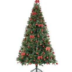 Kerstbomen-tectake Kunstkerstboom Prancer, spuitgietnaalden, Groen