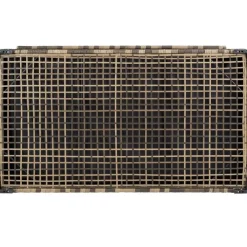 Kussenboxen-tectake Kussenbox Oslo met aluminium frame 145x82,5x79,5cm, Natuur