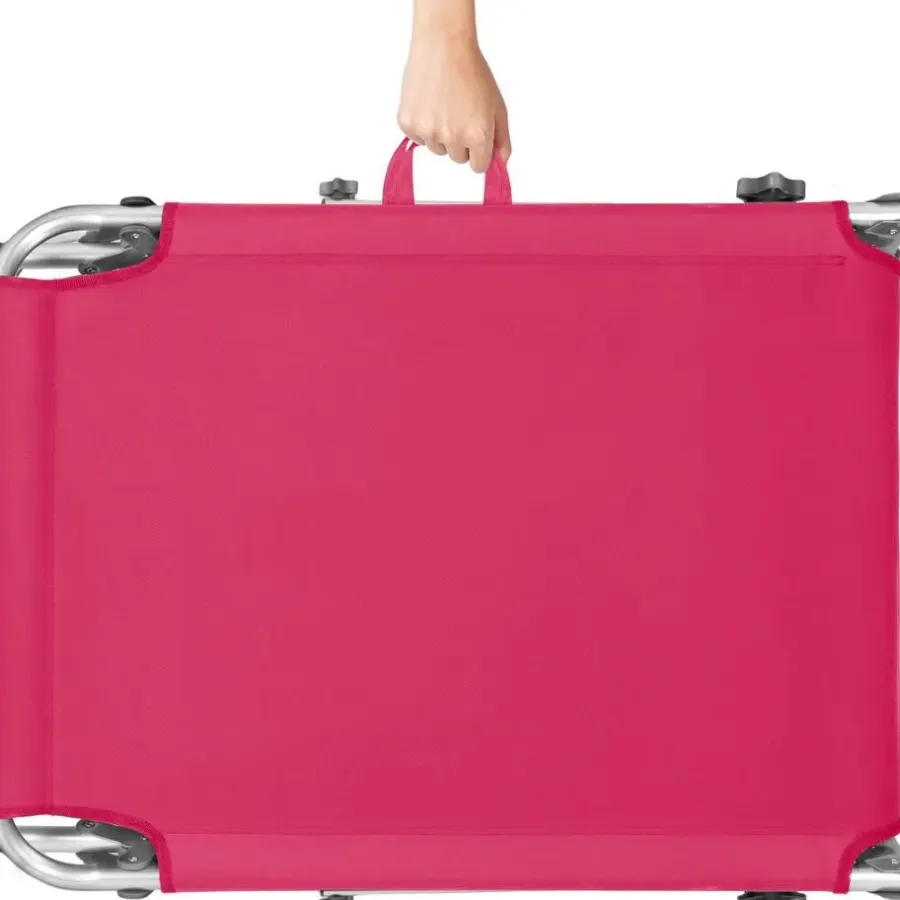 tectake Ligbed 4-niveaus met hoofdkussen, Pink