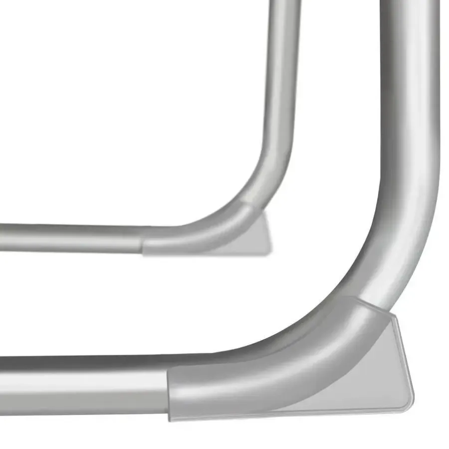 tectake Ligbed 4-niveaus met hoofdkussen, Pink