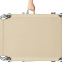 tectake Ligbed 4-niveaus met hoofdkussen, Beige