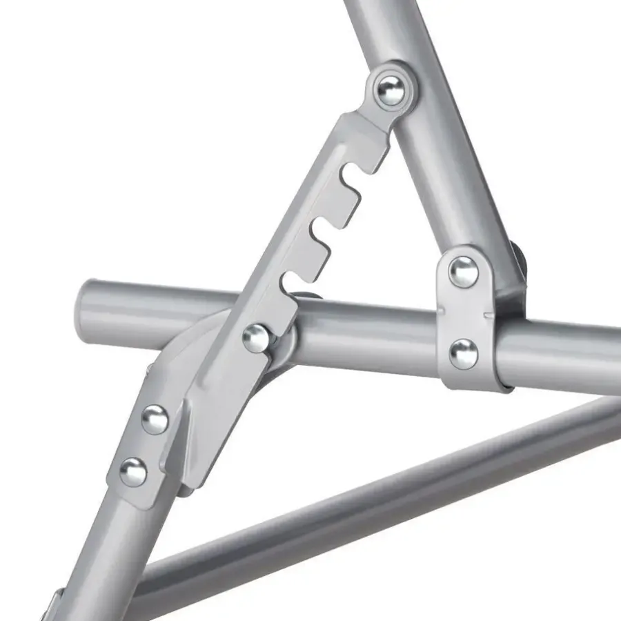 tectake Ligbed 4-niveaus met hoofdkussen, Beige