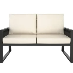 tectake Loungeset Captive in touwontwerp, Antraciet