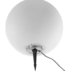 Staande Lampen-tectake Luminous Globe, LED, met afstandsbediening, Wit