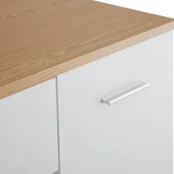 Kaptafels-tectake Makeup-tafel Zoe , Wit/beuken