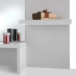 Kaptafels-tectake Makeup-tafel Zoe , Wit
