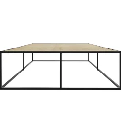 2-Persoons Bedden-tectake Metalen bedframe Kyoto met lattenbodem, 250 kg, 140 x 200 cm, Zwart