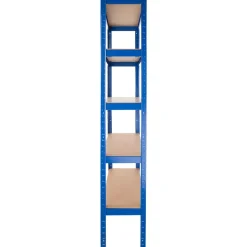 Stellingkasten-tectake Opslagrek 5 niveaus, Blauw