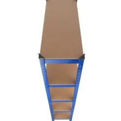 Stellingkasten-tectake Opslagrek 5 niveaus, Blauw