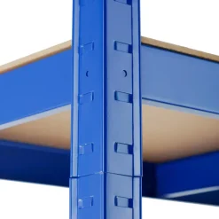 Stellingkasten-tectake Opslagrek 5 niveaus, Blauw