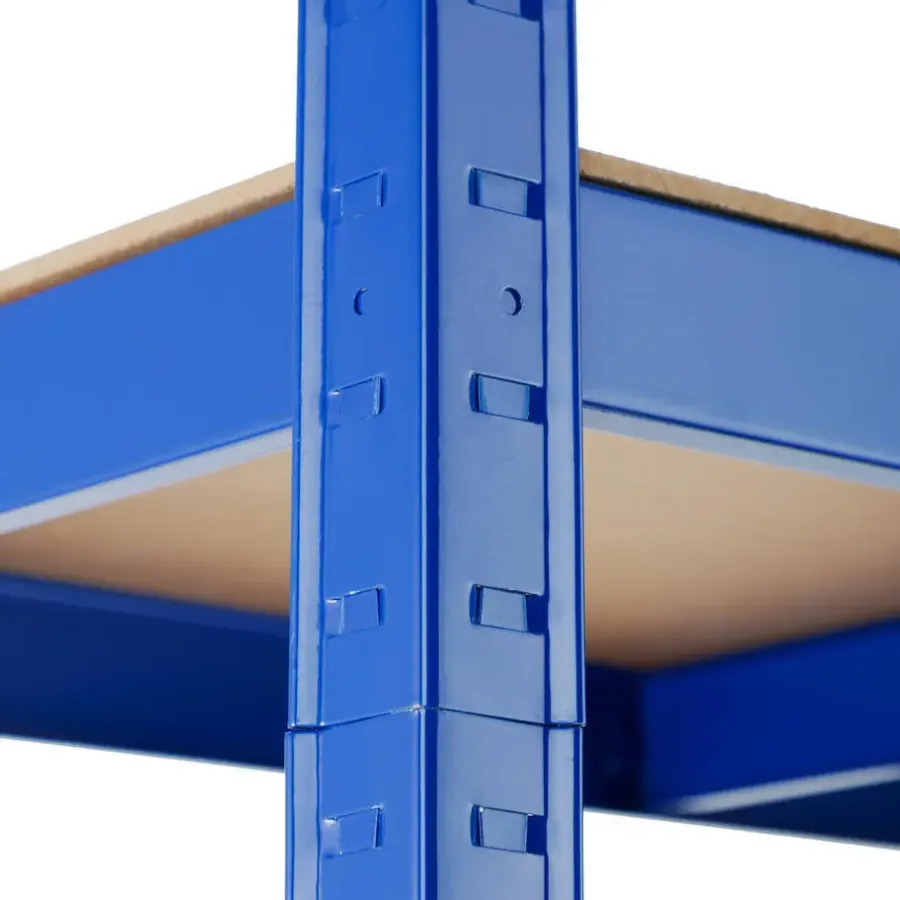 Stellingkasten-tectake Opslagrek 5 niveaus, Blauw
