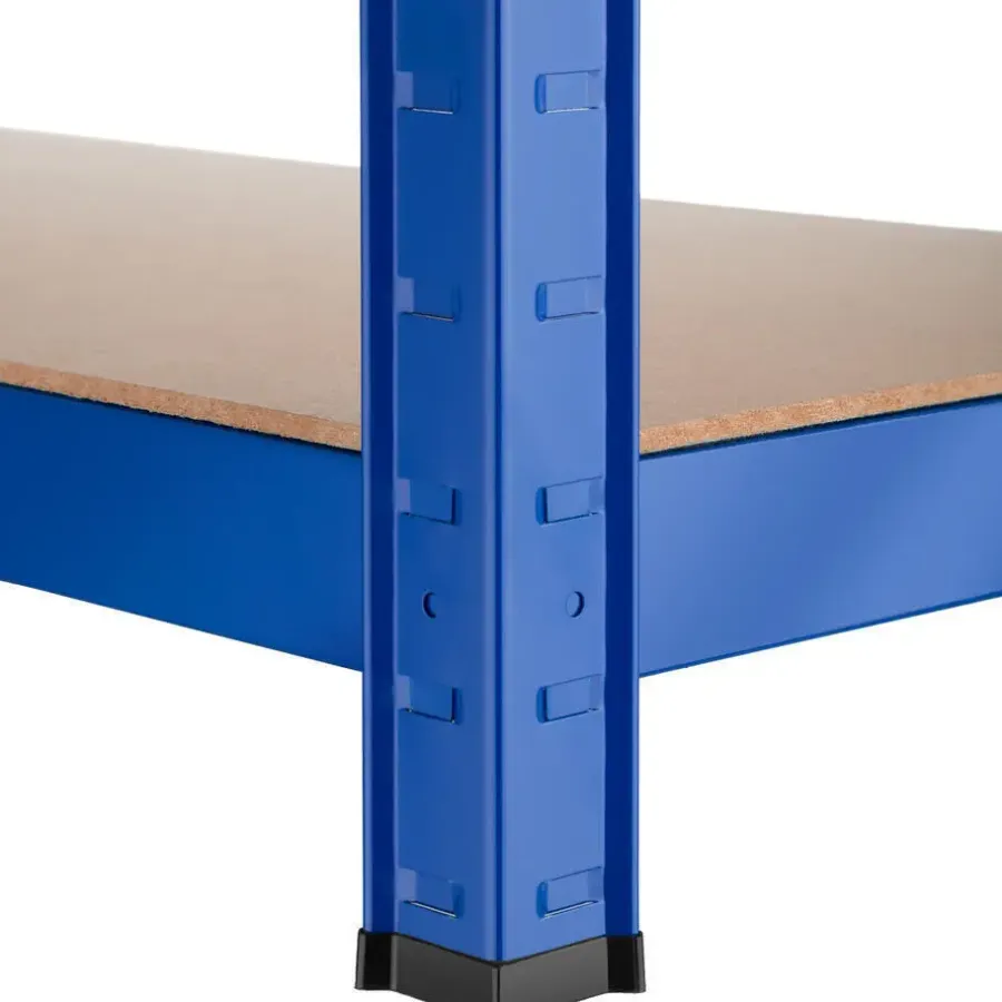 Stellingkasten-tectake Opslagrek 5 niveaus, Blauw