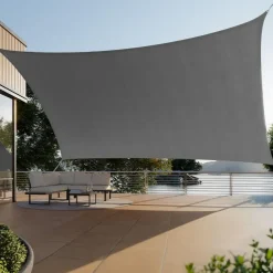 Schaduwdoeken-tectake Schaduwdoek Sunny, weerbestendig HDPE-materiaal met UV-bescherming