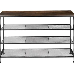 tectake Schoenenrek Portsmouth 100x30,5x72,5cm
