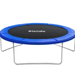 tectake Trampoline Garfunky met veiligheidsnet, Zwart/blauw