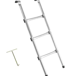 tectake Trampoline Garfunky met veiligheidsnet, Zwart/blauw