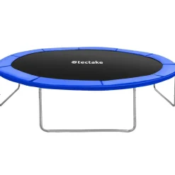 Trampolines-tectake Trampoline Garfunky met veiligheidsnet, Zwart/blauw