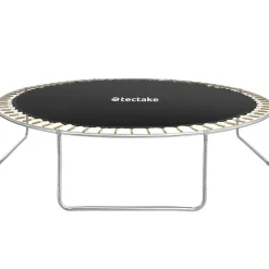 Trampolines-tectake Trampoline Garfunky met veiligheidsnet, Zwart/blauw