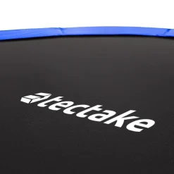 Trampolines-tectake Trampoline Garfunky met veiligheidsnet, Zwart/blauw