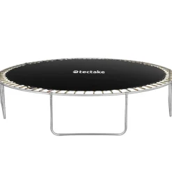 Trampolines-tectake Trampoline Garfunky met veiligheidsnet, Zwart/blauw