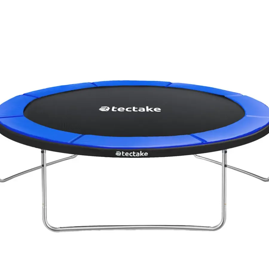 Trampolines-tectake Trampoline Jumpy met veiligheidsnet, Zwart/blauw