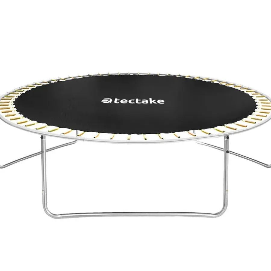 Trampolines-tectake Trampoline Jumpy met veiligheidsnet, Zwart/blauw