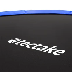 Trampolines-tectake Trampoline Jumpy met veiligheidsnet, Zwart/blauw