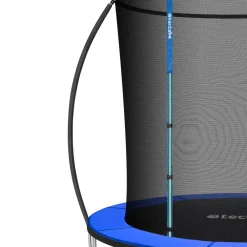 Trampolines-tectake Trampoline Jumpy met veiligheidsnet, Zwart/blauw