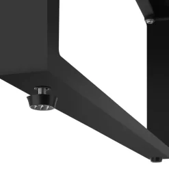 Loungesets|Loungesets-tectake Tuin-loungeset Eliar, 4-delig, met aluminium frame, Zwart