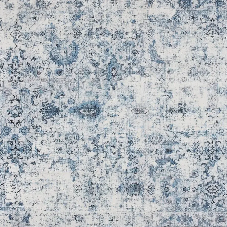 Laagpolige Vloerkleden-tectake ® Vintage design vloerkleed Amara, laagpolig 80 x 150 cm