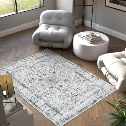 tectake ® Vintage design vloerkleed Aliya, laagpolig 160 x 230 cm