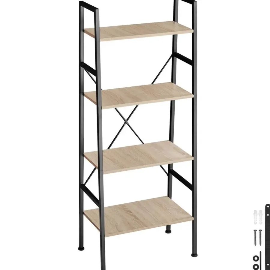 tectake Wandkast Newcastle 57,5 x 35,5 x 139cm