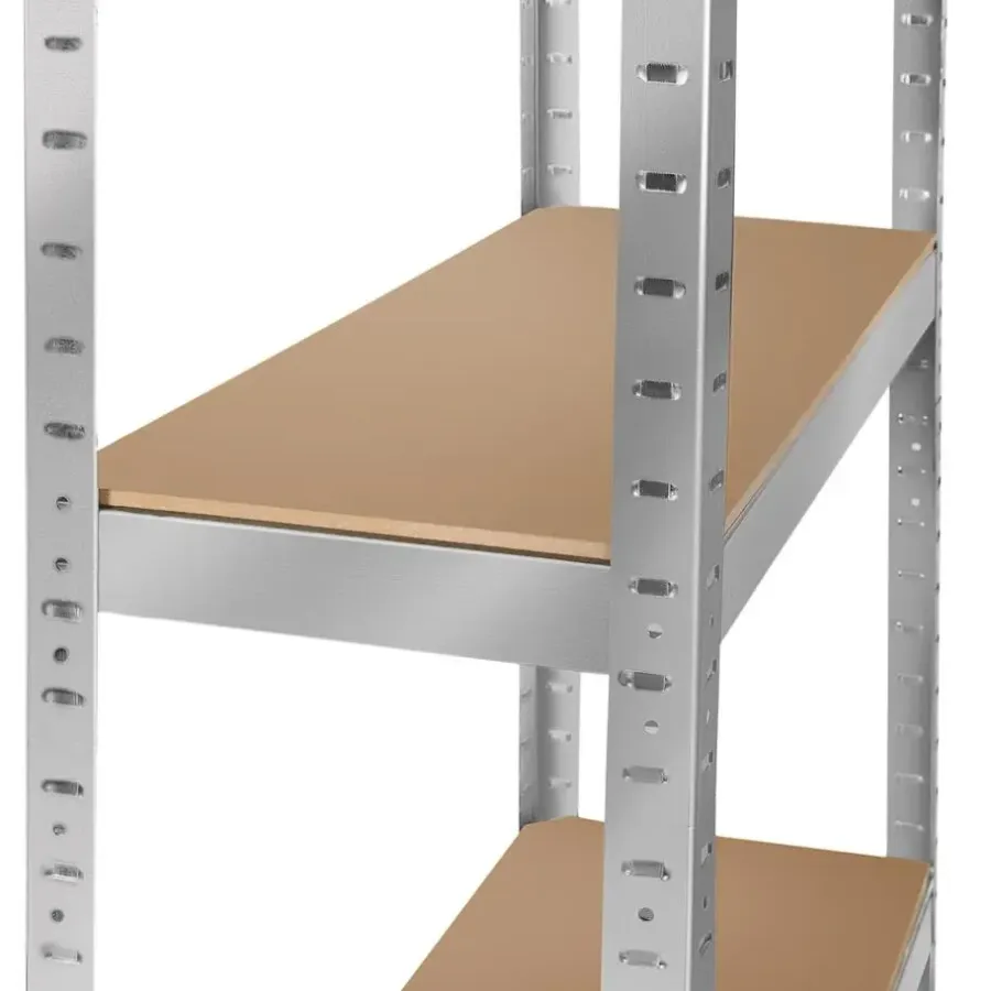Stellingkasten-tectake Werkplaatsrek, Zilver