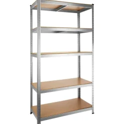 Stellingkasten-tectake Werkplaatsrek, Zilver