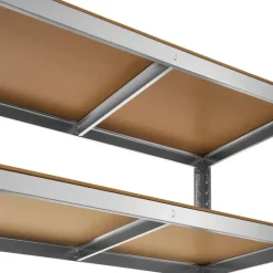 Stellingkasten-tectake Werkplaatsrek, Zilver