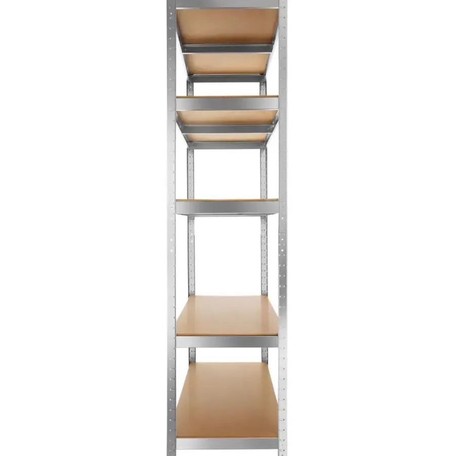 Stellingkasten-tectake Werkplaatsrek, Zilver